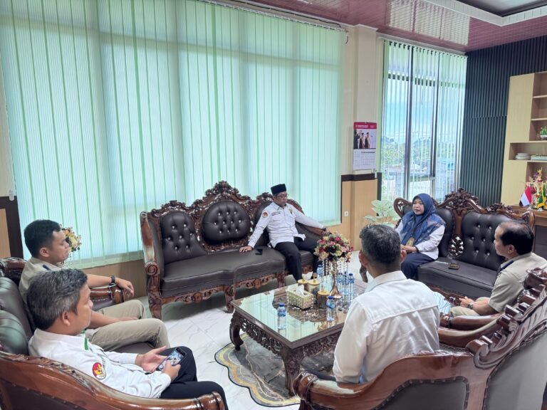 Kantor Kemenag Pasangkayu melakukan koordinasi dengan pengadilan Agama pasangkayu dan Kantor Pertanahan Pasangkayu terkait persiapan penandatanganan perjanjian kerjasama (PKS) isbat wakaf
