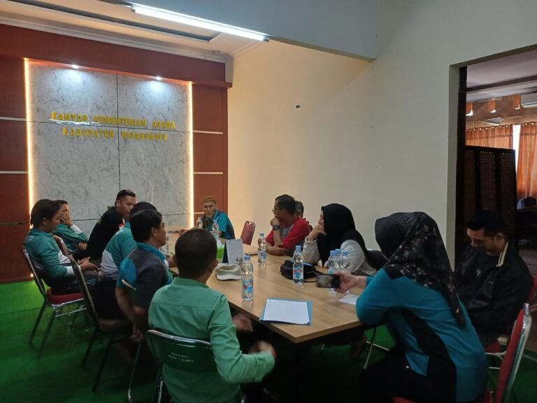 Kemenag Pasangkayu Matangkan Persiapan Jalan Sehat Kerukunan Sambut HUT RI Ke-80
