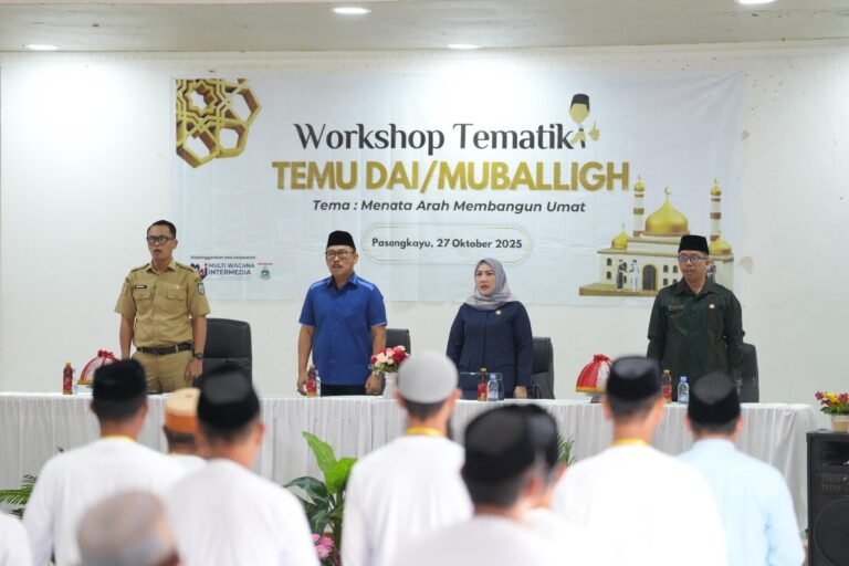 Kemenag Pasangkayu Dukung Penguatan Peran Muballigh dalam Dakwah Moderat dan Menyejukkan