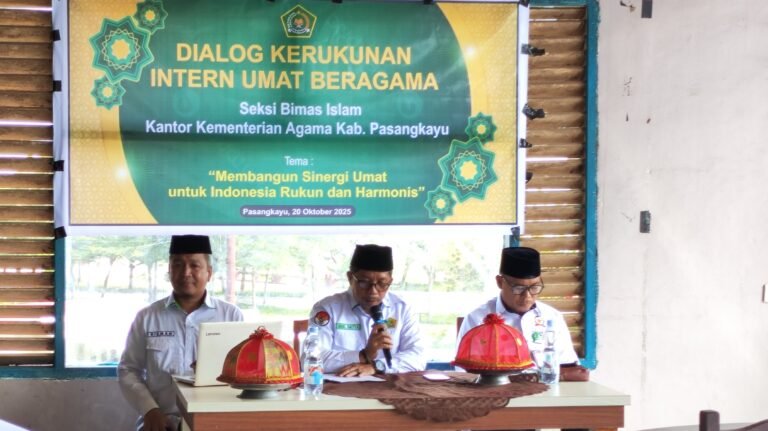 Dialog Kerukunan Umat Beragama, Kemenag Pasangkayu Dorong Penguatan Moderasi dan Toleransi