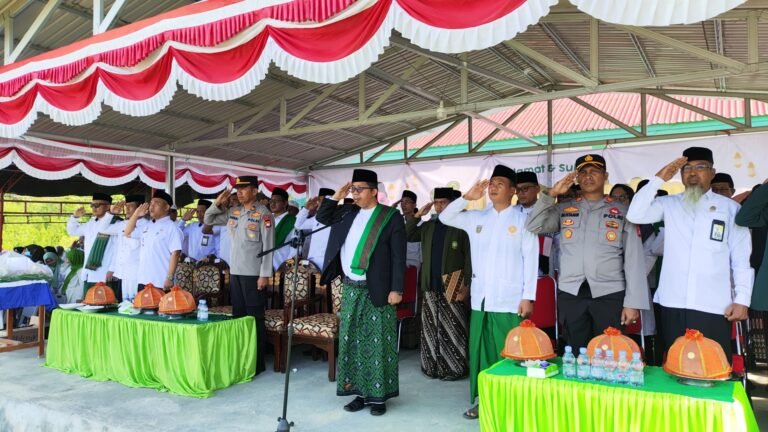 Peringati Hari Santri Nasional, Kemenag Pasangkayu Laksanakan Upacara Serentak di Empat Zona
