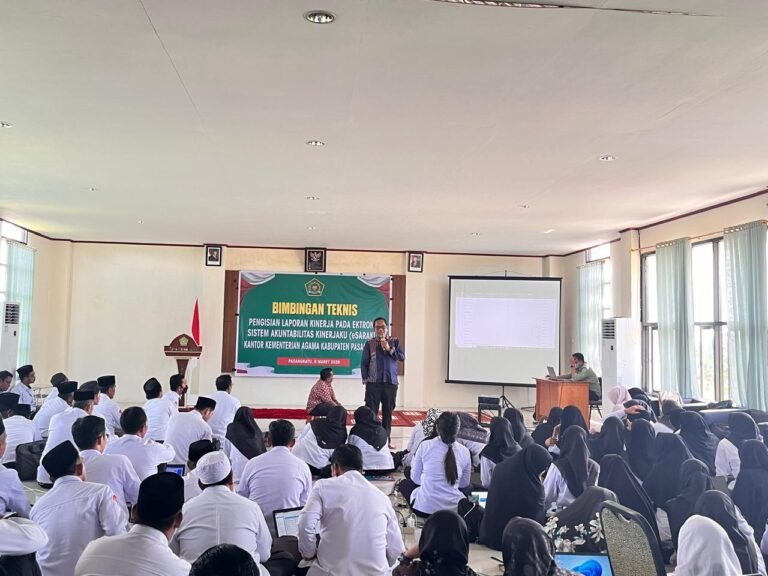 Sosialisasi Pengisian e-SARAku, ASN Kemenag Pasangkayu Didorong Tingkatkan Akuntabilitas Kinerja