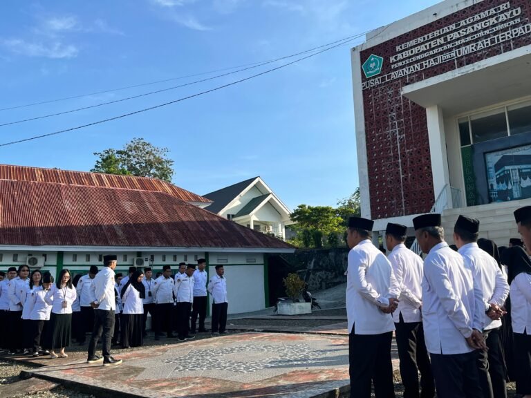 Apel Pagi Kemenag Pasangkayu: Penguatan ZI dan Disiplin ASN Jadi Sorotan