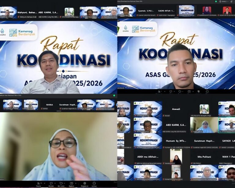 Kemenag Pasangkayu Gelar Rapat Koordinasi Penetapan ASAS Genap  TP 2025/2026