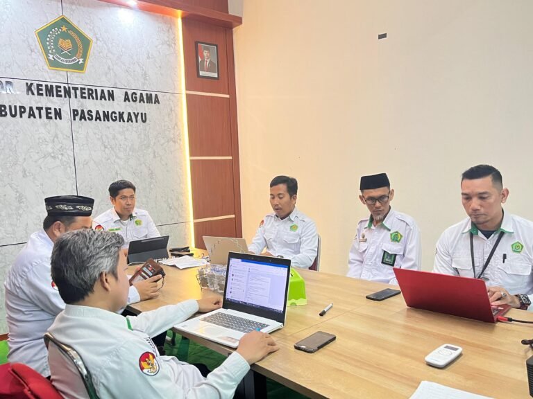 Bangun Zona Integritas, Kemenag Pasangkayu Rutinkan Evaluasi dan Koordinasi