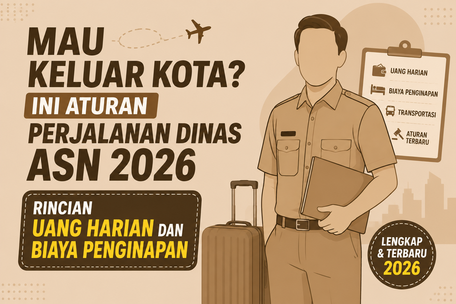 Aturan perjalanan dinas ASN 2026