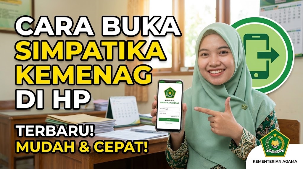 Cara Buka SIMPATIKA Kemenag di HP