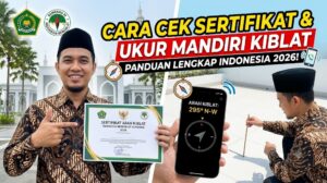 Cara Cek Sertifikat Indonesia Berkiblat Kemenag 2026