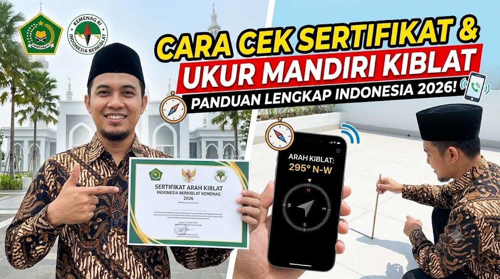 Cara Cek Sertifikat Indonesia Berkiblat Kemenag 2026
