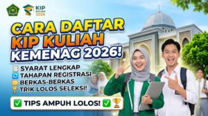 Cara Daftar KIP Kuliah Kemenag 2026