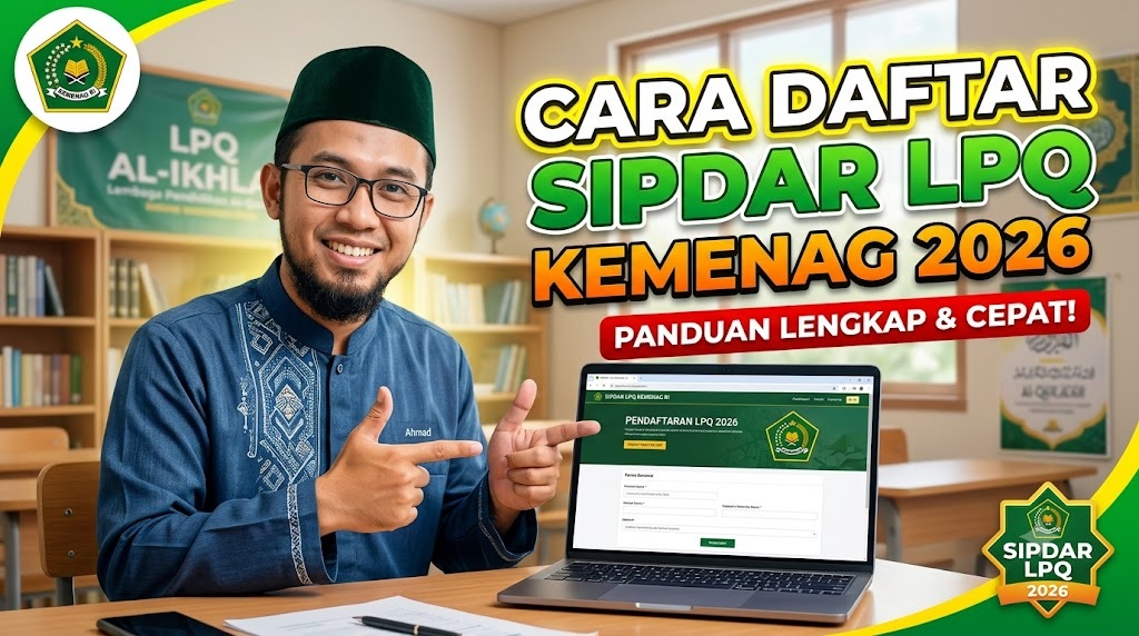 Cara Daftar SIPDAR LPQ Kemenag