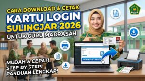Cara Download dan Cetak Kartu Login Sulingjar 2026 untuk Guru Madrasah