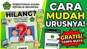 Cara Mengurus Kartu Nikah Digital Kemenag yang Hilang, Gratis Tanpa Biaya