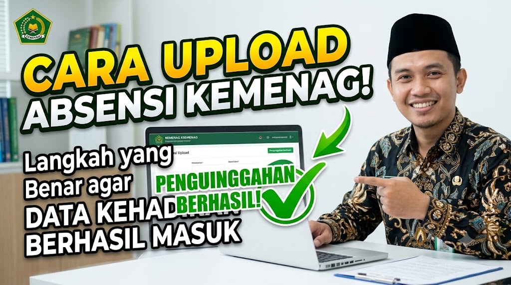 Cara Upload Absensi Kemenag