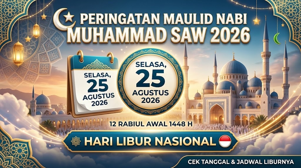 Kapan Maulid Nabi 2026