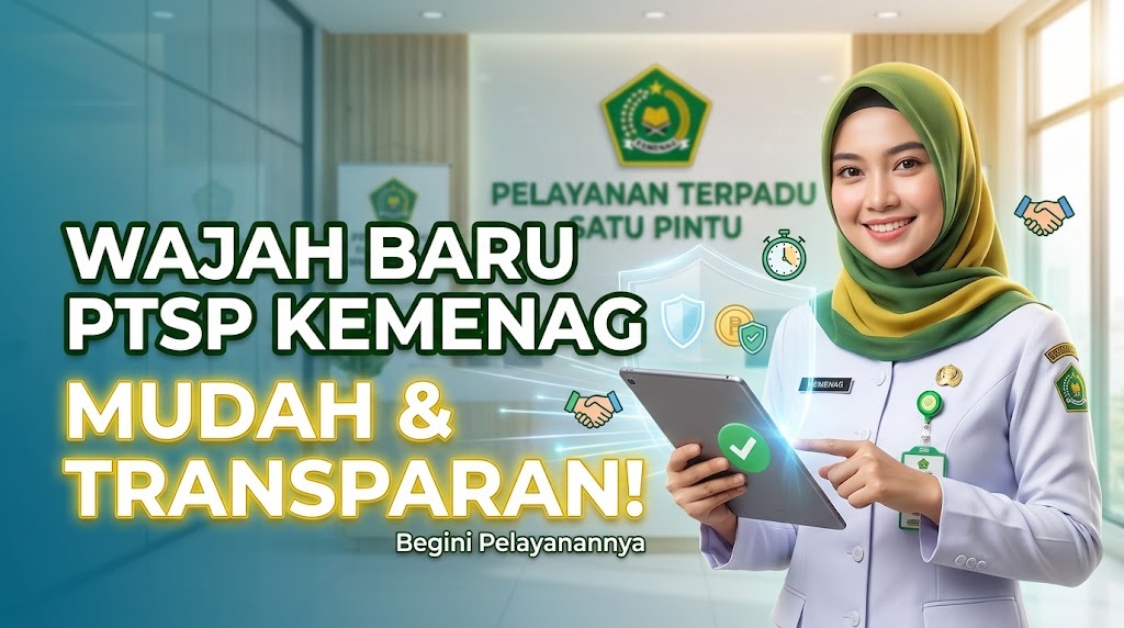 Mudah dan Transparan, Begini Wajah Baru Pelayanan Lewat PTSP Kemenag
