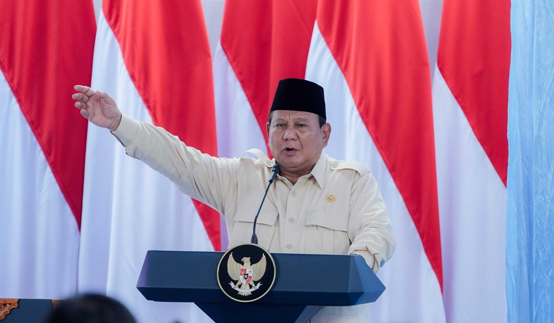 Pidato Prabowo menyoroti pembangunan manusia