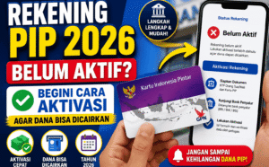 Rekening PIP 2026 Belum Aktif