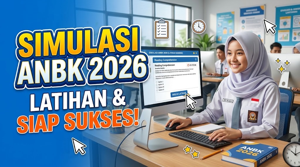 Simulasi ANBK 2026 untuk Latihan