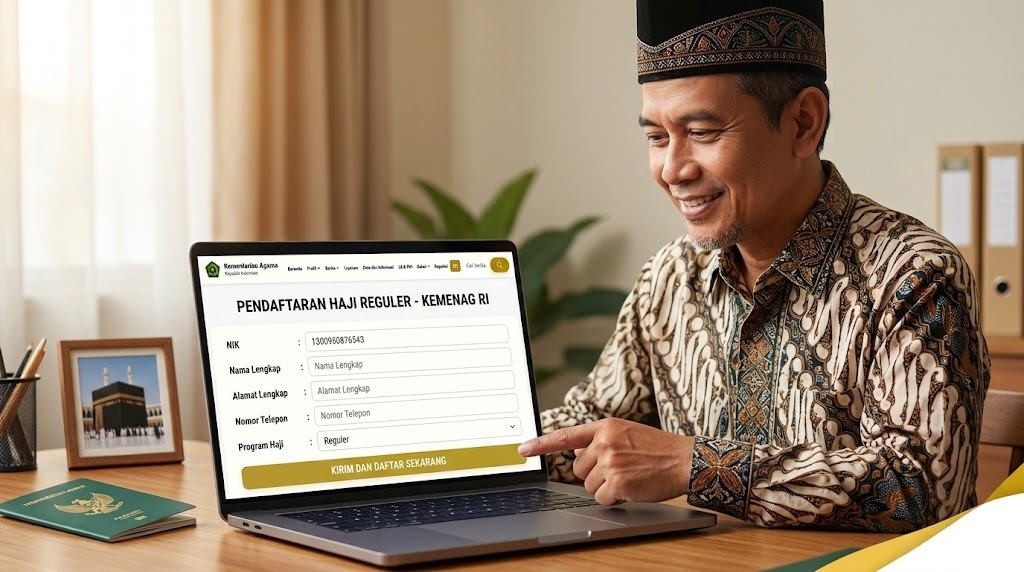 cara daftar haji