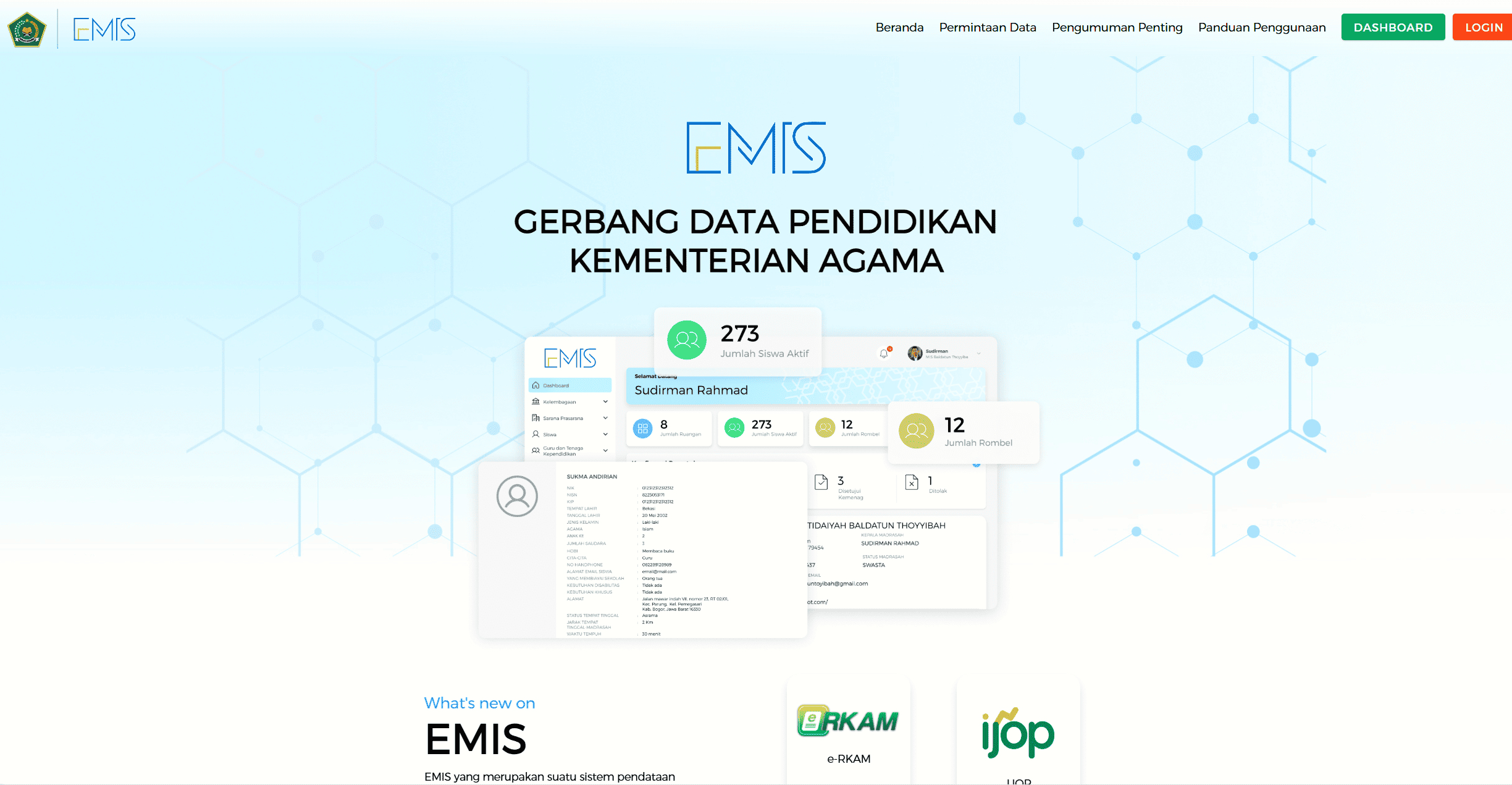 cara login emis