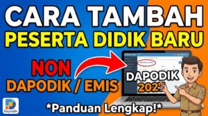 cara tambah peserta didik